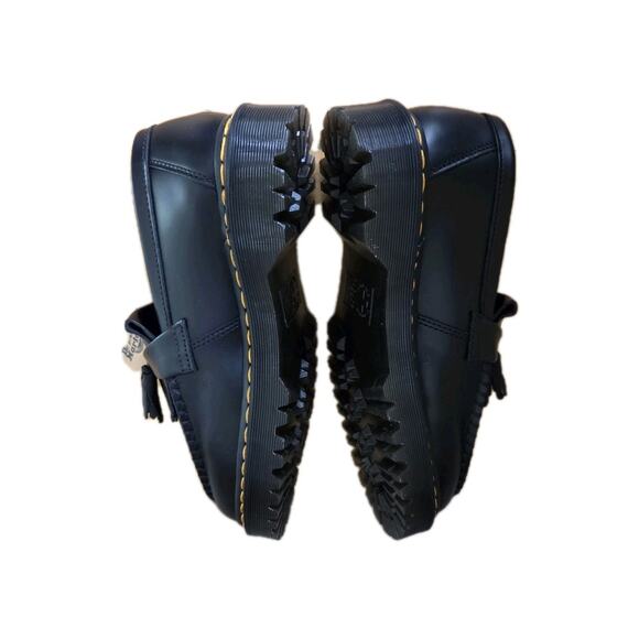 NWOB Doc Martens Black Leather Adrian Quad Tassel Loafers Men\'s 8/ Wns 9 main image 5